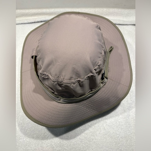 Outfly Outdoor Sun Protection Boonie Hat w/ Neck Flap - Khaki/Olive Green Unisex - Picture 7 of 10